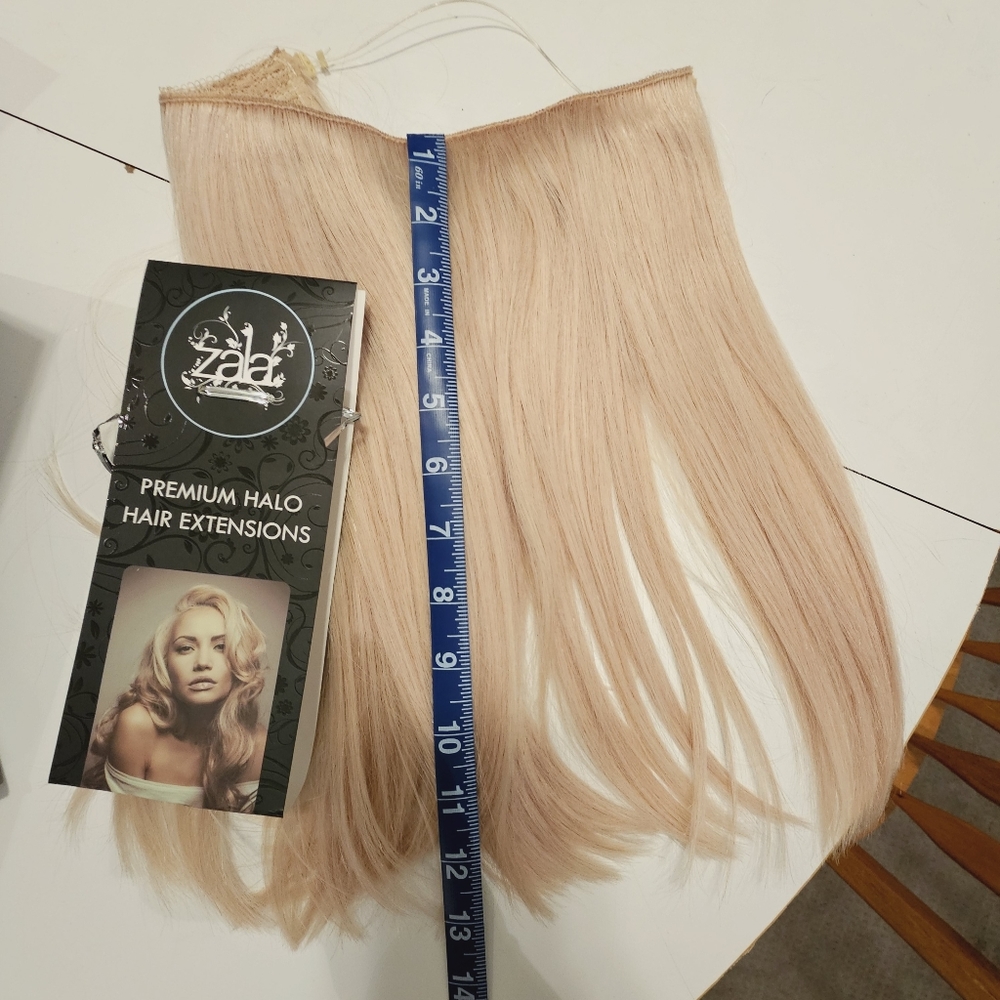 Zala Blonde Premium Halo Hair Extensions